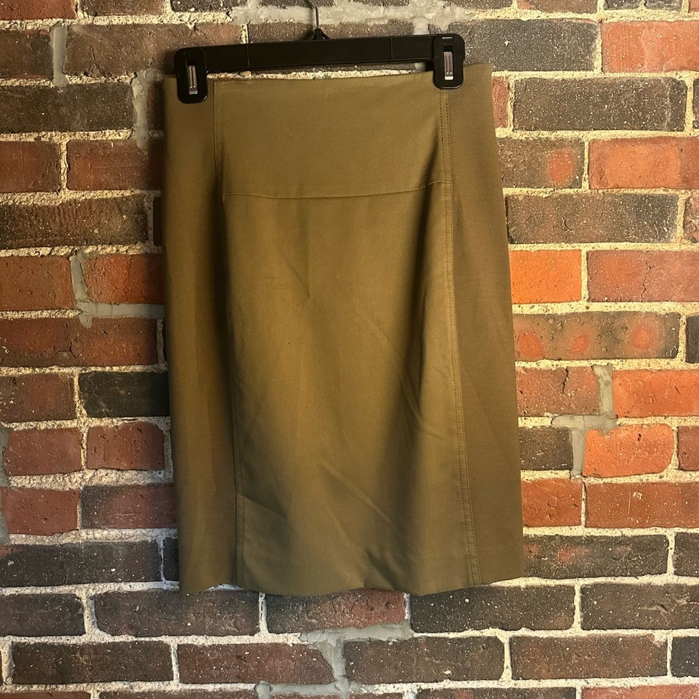 bebe Olive Pencil Skirt